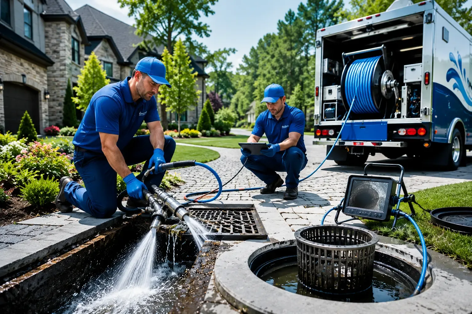 Local outdoor drain cleaning professionals in Martinton, IL
